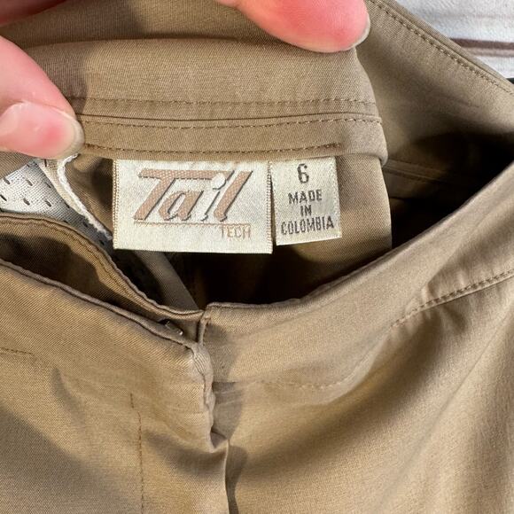 Tail Tech Khaki Bermuda Shorts Size 6 - Picture 5 of 7